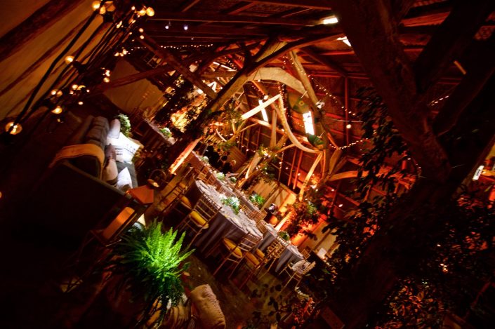 Alpheton Hall Barn wedding party lighting