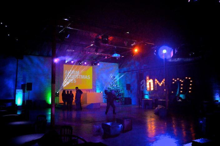 MC Motors Castle Gibson Event, Wedding, Corporate Party lighting design
