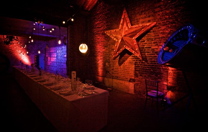 MC Motors Castle Gibson Event, Wedding, Corporate Party lighting design
