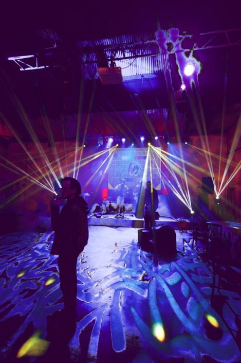 MC Motors castle gibson event lighting festoon canopy party