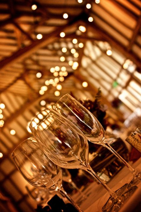 Micklefield Hall Great Barn wedding event lighting - festoon, fairylights, party lights