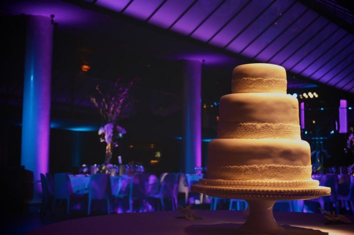 Quaglinos london wedding event party lighting design - uplighting and pinspotting