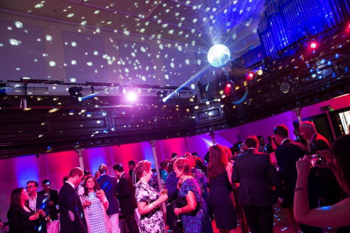 The Amadeus London wedding event lighting