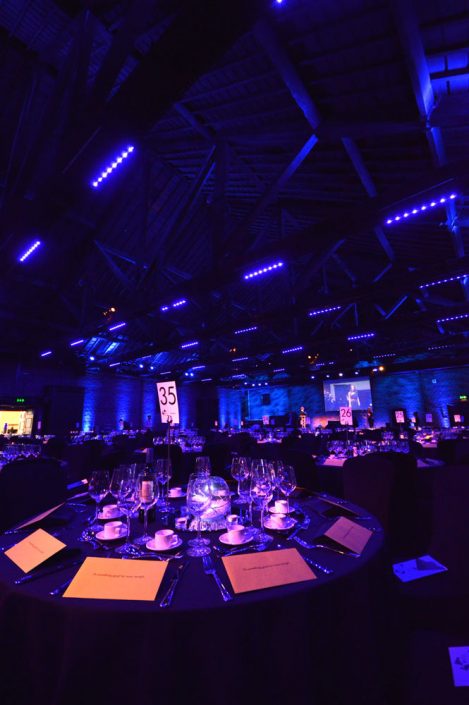 The Brewery porter tun - event, wedding and corporate lighting design