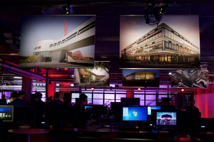 make architects corporate event party lighting