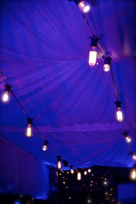 Northbrook house Indian Bride Wedding - Lighting design, backdrop, pinspotting, dance floor uplighting, festoon canopy, fairylights