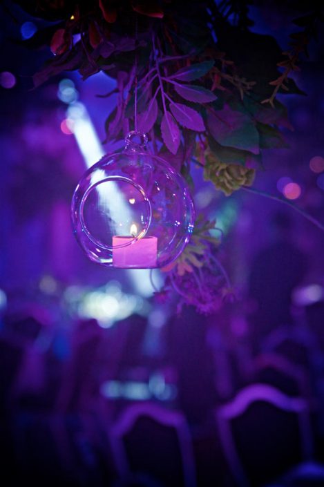The Hilton Syon Park London - Indian Bride Wedding - Lighting design, backdrop, pinspotting, dance-floor uplighting