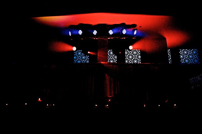The Montcalm London - Nigerian Wedding Party Lighting Design - uplighting, dance-floor, candles
