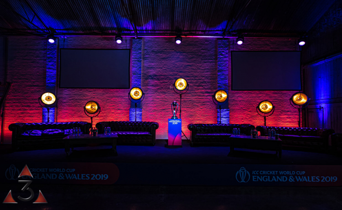 MC Motors Castle Gibson event corporate party lighting design