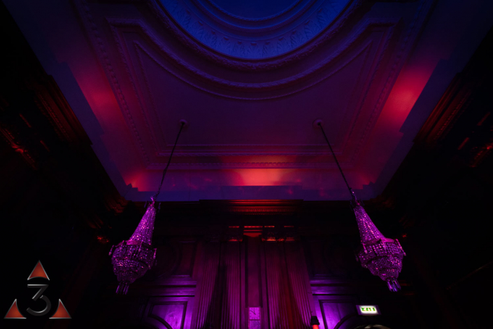 Wedding event corporate party lighting design