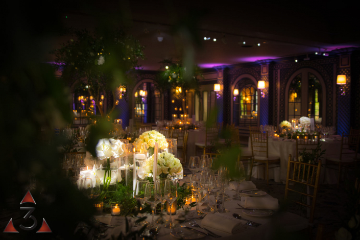 Wedding event corporate party lighting design