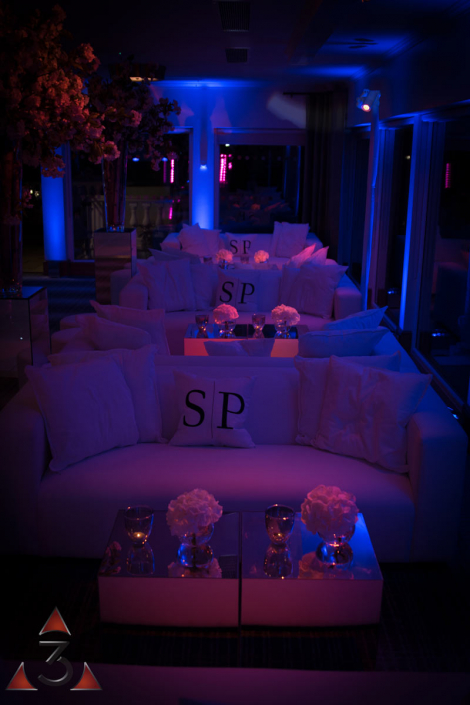 Wedding event corporate party lighting design